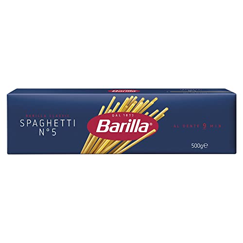 Klassische Spaghetti n.5 von Barilla, hochwertiger Hartweizen, immer al dente, 500 g #Barilla #Spaghetti #Pasta #Lecker #Weihnachten #Geschenk #Rabatt - Jetzt bei Amazon kaufen!