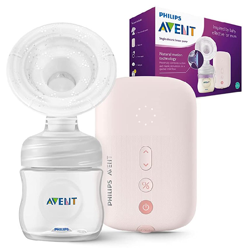 Elektronische Philips Avent Einzelmilchpumpe - mit Natural Motion Technologie für nur 69,99€ statt 139,99€. Sparen Sie 50%! #PhilipsAvent #Milchpumpe #Baby #Angebote #Weihnachten #Geschenk #Schnäppchen - Jetzt bei Amazon kaufen!