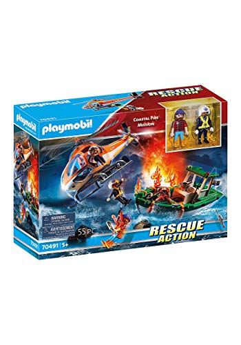 Playmobil 70491 - Coastal Fire Mission. Erlebe spannende Feuerwehr-Einsätze am Strand! Perfekt für kleine Abenteurer. #Playmobil #Feuerwehr #Spielset #Strand #Weihnachten #Geschenk #Coupon - Jetzt bei Amazon kaufen!