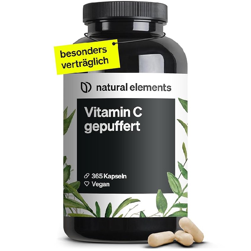 Premium Vitamin C 500mg Kapseln aus pflanzlicher Fermentation, gepuffert für pH-Balance. Idealer täglicher Boost. #VitaminC #Gesundheit #Nahrungsergänzung #Angebot #Weihnachten #Geschenk #Rabatt - Jetzt bei Amazon kaufen!