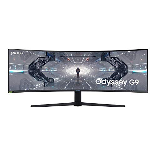 Samsung Odyssey G9 49-Zoll Curved Monitor mit UltraWide QHD-Auflösung, 144 Hz, GSync und PBP-Funktion. #Samsung #Monitor #Curved #Technologie #Deutschland #Geschenk #Preisfehler - Jetzt bei Amazon kaufen!