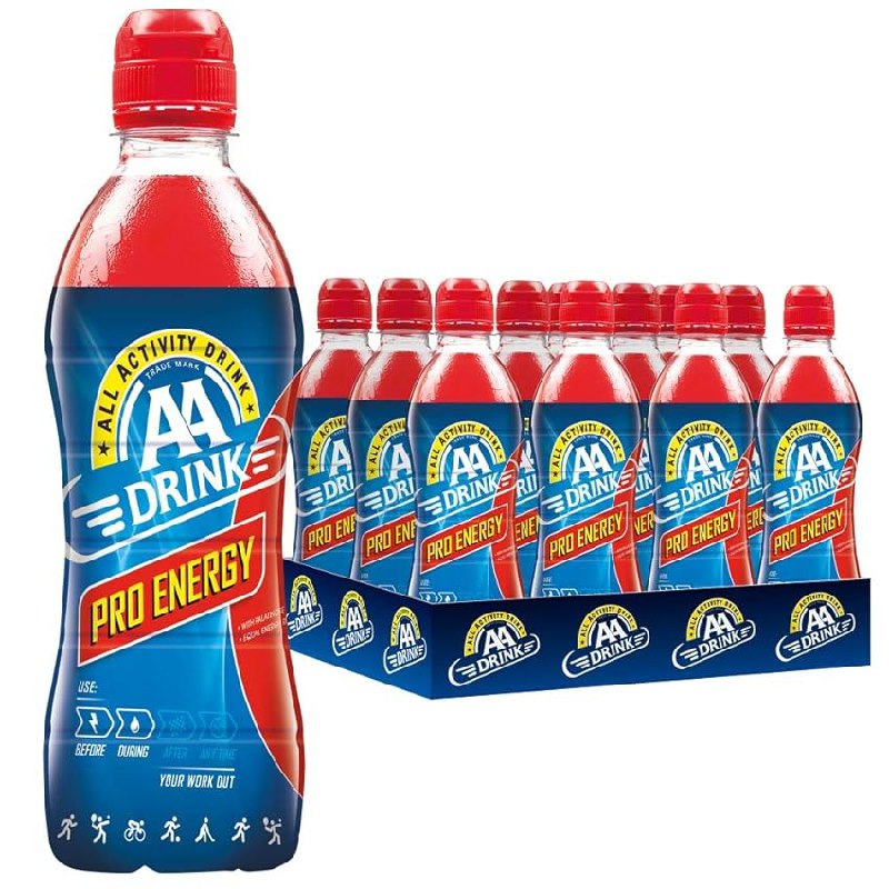 AA Drink Pro Energy 24x50cl inkl. EW Pfand. Erfrischendes Getränk für extra Energie und Ausdauer. #AAdrink #Energydrink #Erfrischung #Angebote #Weihnachten #Geschenk #Rabatt - Jetzt bei Amazon kaufen!