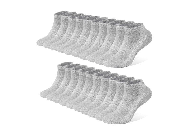 FALARY Sneaker Socken, 39-42, 10er Pack in Grau. Atmungsaktiv und bequem für Damen und Herren. Perfekt für Sport und Alltag. #FALARY #SneakerSocken #Sportsocken #Fashion #Deutschland #Geschenk #Rabatt - Jetzt bei Amazon kaufen!