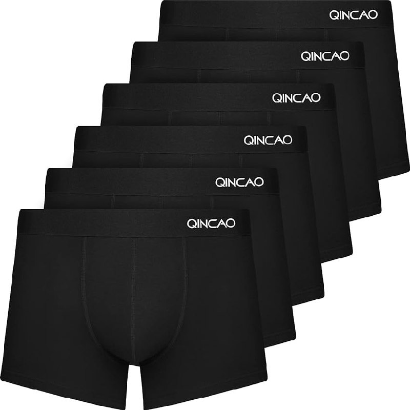 QINCAO Boxershorts für Herren im praktischen 6er Pack ohne kratzenden Zettel. Bequeme Männer Unterhosen in Top Qualität. #QINCAO #Boxershorts #Herrenunterwäsche #Komfort #Deutschland #Geschenk #Angebot - Jetzt bei Amazon kaufen!