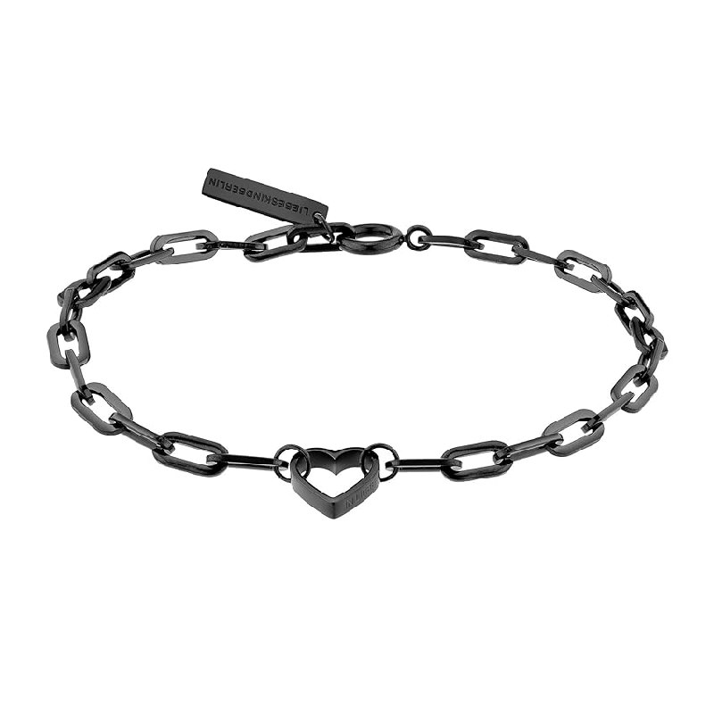 Schicke Damen-Handkette von Liebeskind Berlin aus Edelstahl in Schwarz. Tolles Angebot mit 57% Rabatt! 💍 #LiebeskindBerlin #Handkette #Schwarz #Angebot #Deutschland #Geschenk #Coupon - Jetzt bei Amazon kaufen!