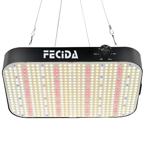 FECiDA 130 Watt LED Pflanzenlampe mit Daisy Chain Funktion für optimales Pflanzenwachstum. Dimmbar, 12000 Lumen, vollspektrum, 576 LEDs. Perfekt für 60x60CM Growzelt. #FECiDA #LEDGrowLampe #Pflanzenwachstum #Hortikultur #Weihnachten #Geschenk #Coupon - Jetzt bei Amazon kaufen!