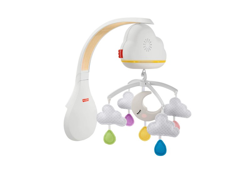 Fisher-Price GRP99 Dreamy Cloud Mobile mit Musikbox und Geräuschsensor für automatische Aktivierung, ideal für Babys und Kleinkinder. #FisherPrice #Baby #Musikmobile #Sparen #Weihnachten #Geschenk #Schnäppchen - Jetzt bei Amazon kaufen!