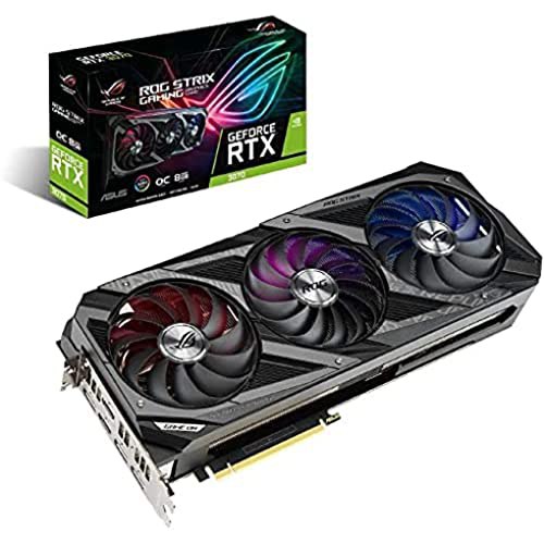 ASUS ROG Strix GeForce RTX 3070 8GB OC Edition Grafikkarte. GDDR6 Speicher, PCIe 4.0, 2x HDMI 2.1, 3x DisplayPort 1.4a, 1x USB-C. #ASUS #GeForceRTX #GamingGPU #TechLove #Weihnachten #Geschenk #Angebot - Jetzt bei Amazon kaufen!