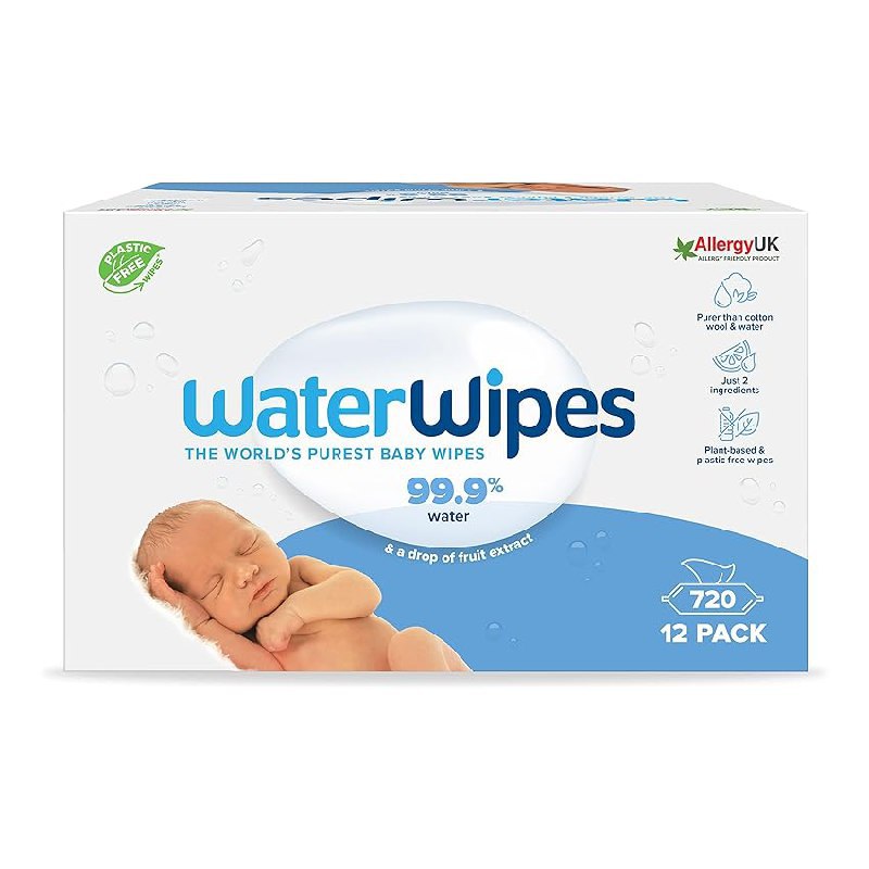 WaterWipes - plastikfreie Reinigungstücher für Babys. Schonend und natürlich. #WaterWipes #Baby #Nachhaltigkeit #Angebot #Weihnachten #Geschenk #Schnäppchen - Jetzt bei Amazon kaufen!