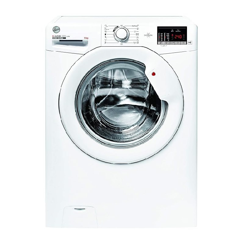 Hoover H-WASH 300 H3W492DE-S Waschmaschine mit 9 kg Fassungsvermögen und 1400 U/min. Einfache Steuerung per NFC. #Hoover #Waschmaschine #SmartHome #Haushaltsgerät #Deutschland #Geschenk #Coupon - Jetzt bei Amazon kaufen!