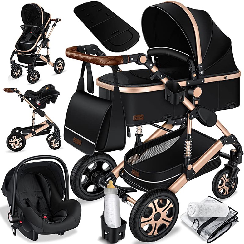 KESSER Loops 3 in 1 Kinderwagen Kombikinderwagen Komplett-Set. Babywanne, Buggy Sportsitz, Auto. Hochwertig und vielseitig. #KESSER #Kinderwagen #Kombikinderwagen #Babybedarf #Weihnachten #Geschenk #Angebot - Jetzt bei Amazon kaufen!