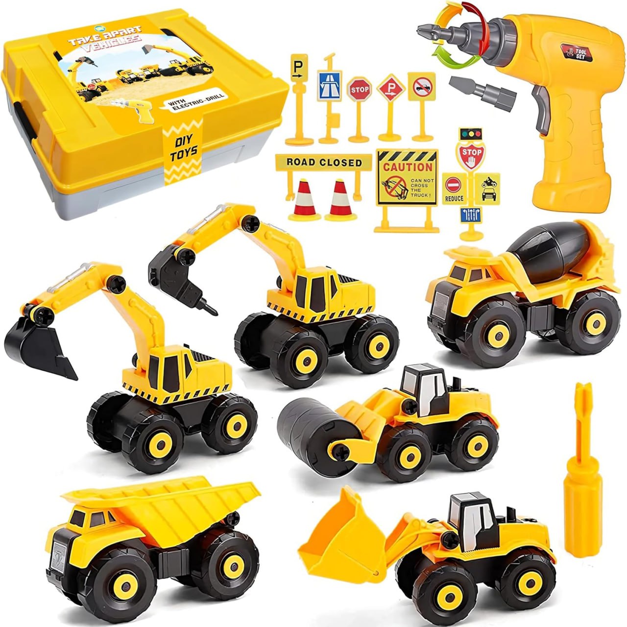 Das STAY GENT Montage Bagger LKW Spielzeug mit elektrischer Bohrmaschine fördert spielerisches Lernen für Kinder ab 3 Jahren. #Bagger #Montage #STEM #Lernspielzeug #Weihnachten #Geschenk #Rabatt - Jetzt bei Amazon kaufen!