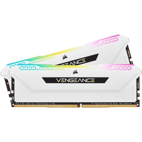 Corsair VENGEANCE RGB PRO SL 16GB DDR4 3600 Desktop-Speicher in Weiß. Höchste Leistung und ansprechendes Design. #Corsair #DesktopMemory #RGB #Gaming #Deutschland #Geschenk #Schnäppchen - Jetzt bei Amazon kaufen!