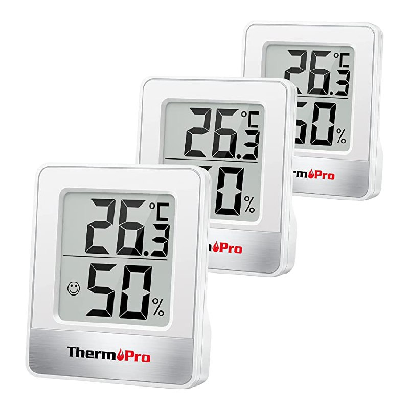 ThermoPro TP49W-3 digitales Mini Thermo-Hygrometer - ideal für den Innenbereich. Präzise Temperatur- und Luftfeuchtigkeitsmessung. #ThermoPro #Thermometer #Hygrometer #Angebot #Deutschland #Geschenk #Schnäppchen - Jetzt bei Amazon kaufen!