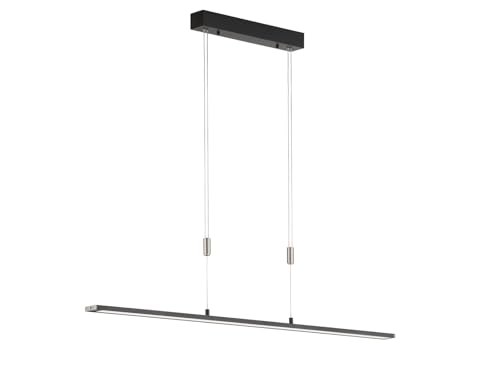 Honsel Pendelleuchte, LED 31,0 Watt, hohenverstellbar, stufenlos dimmbar, sandfarben, 120 x 6 x 150 cm, 2700 lm, 2700 K  3350 K  4000 K #Honsel #LED #Pendelleuchte #Beleuchtung #Weihnachten #Geschenk #Schnäppchen - Jetzt bei Amazon kaufen!