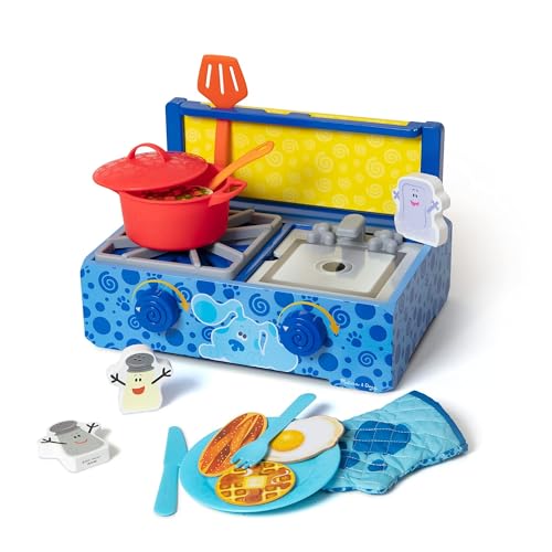 Holz-Kochspielset von Melissa & Doug mit Blues Clues Motiv. Inspiriert Phantasie und Kreativität. #MelissaAndDoug #Kochspielset #BluesClues #Kreativität #Deutschland #Geschenk #Preisfehler - Jetzt bei Amazon kaufen!