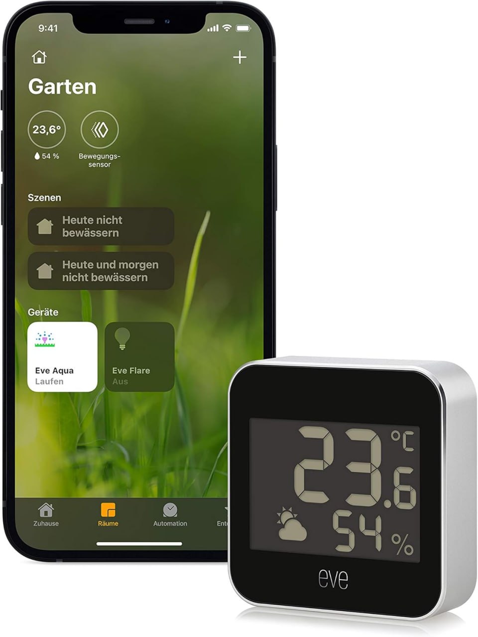 Smarte Wetterstation Eve Weather für Apple Home mit digitalen Thermometer und Hygrometer. Zeigt Wettertrends, Luftfeuchtigkeit, Luftdruck an. IPX4 wasserfest, kabellos, Thread. #EveWeather #Wetterstation #SmartHome #TechLiebe #Weihnachten #Geschenk #Preisfehler - Jetzt bei Amazon kaufen!