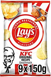 Knusprig gewürzte Kartoffelchips von Lays im KFC Kentucky Fried Chicken Style sind perfekt für jede Party.  #Lays #KFC #Party #Genuss #Weihnachten #Geschenk #Schnäppchen - Jetzt bei Amazon kaufen!