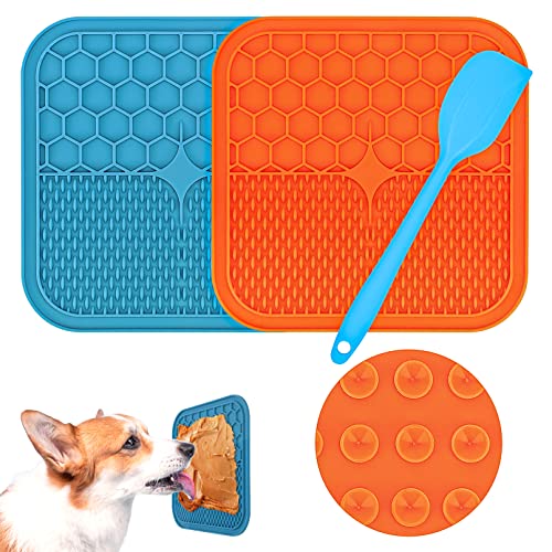 Morfone Leckmatte Hund mit Silikon Spatel, super Saugkraft für mittelgroße und große Hunde. BPA-frei. #Morfone #Leckmatte #Hund #BPAfrei #Weihnachten #Geschenk #Schnäppchen - Jetzt bei Amazon kaufen!