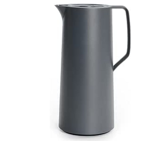 Emsa N41701 Motiva Thermal Jug, 1 Liter, Quick Press Verschluss, 12 Stunden heiß, 24 Stunden kalt, Glasflasche, made in Germany, nordisches Design, Anthrazit #Emsa #Thermoskanne #MadeInGermany #HotDeal #Deutschland #Geschenk #Deals - Jetzt bei Amazon kaufen!