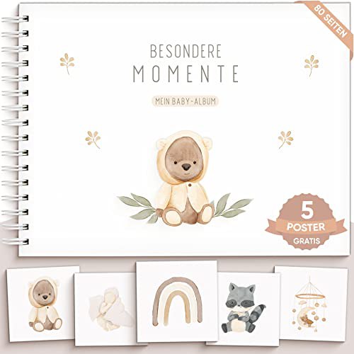 OLGS Babyalbum Teddy Lou für das erste Jahr. Ideales Geschenk zur Geburt! Nur 9.02€ statt 19.99€. #OLGS #Babyalbum #Erinnerungsbuch #Sparpreis #Weihnachten #Geschenk #Schnäppchen - Jetzt bei Amazon kaufen!