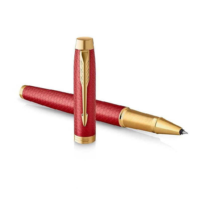 Parker IM Rollerball Tintenroller, rote Premiumlackierung mit goldenen Zierteilen. Hochwertiger Schreibbedarf für Büro und Alltag. #Parker #Tintenroller #Premium #Schreibwaren #Weihnachten #Geschenk #Schnäppchen - Jetzt bei Amazon kaufen!