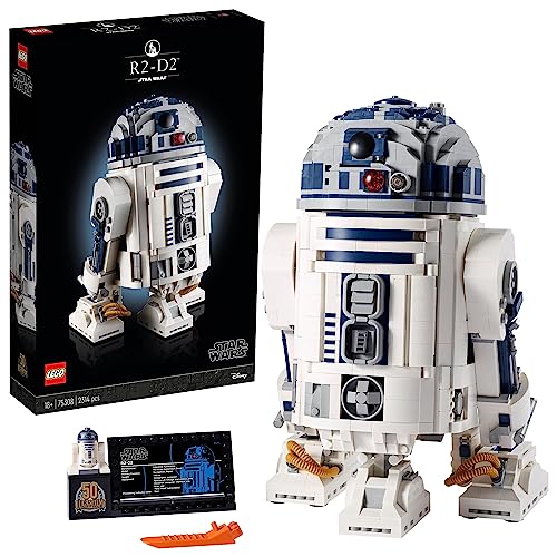 LEGO Star Wars R2-D2 Droiden-Set für Erwachsene. Sammlermodell mit 2.413 Teilen und Luke Skywalkers Lichtschwert. Perfektes Geschenk für Fans. #LEGO #StarWars #Sammlerstück #Geschenkidee #Deutschland #Geschenk #Schnäppchen - Jetzt bei Amazon kaufen!