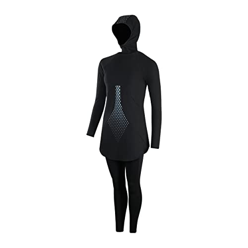 Damen HydroPro Modest 2 Piece Full Cover Badeanzug in Schwarz, Größe 38. Ideal für sportliche Aktivitäten im Wasser. #Speedo #Badeanzug #Schwimmen #Fashion #Deutschland #Geschenk #Coupon - Jetzt bei Amazon kaufen!