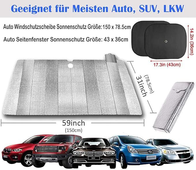 Die Big Ant Frontscheibenabdeckung schützt vor Schnee, Eis, Sonne und Staub. Passend für Auto, SUV und LKW. #BigAnt #Frontscheibenabdeckung #Autozubehör #Winterhilfe #Weihnachten #Geschenk #Deals - Jetzt bei Amazon kaufen!