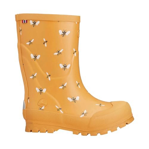 High-quality Viking Jolly Print Rubber Boots in YellowBlack for kids. Waterproof and durable. #Viking #RubberBoots #KidsFashion #OutdoorFashion #Weihnachten #Geschenk #Schnäppchen - Jetzt bei Amazon kaufen!