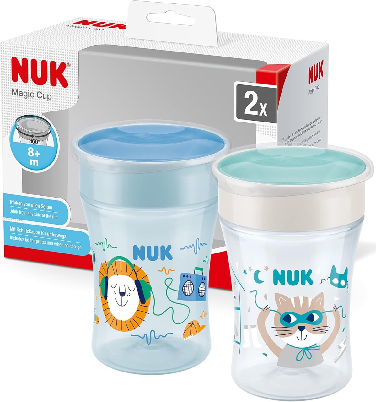 NUK Magic Cup Trinklernbecher - mit Baby-Wunschliste. Ideal für kleine Hände! #NUK #Trinklernbecher #Baby #Wunschliste #Deutschland #Geschenk #Schnäppchen - Jetzt bei Amazon kaufen!