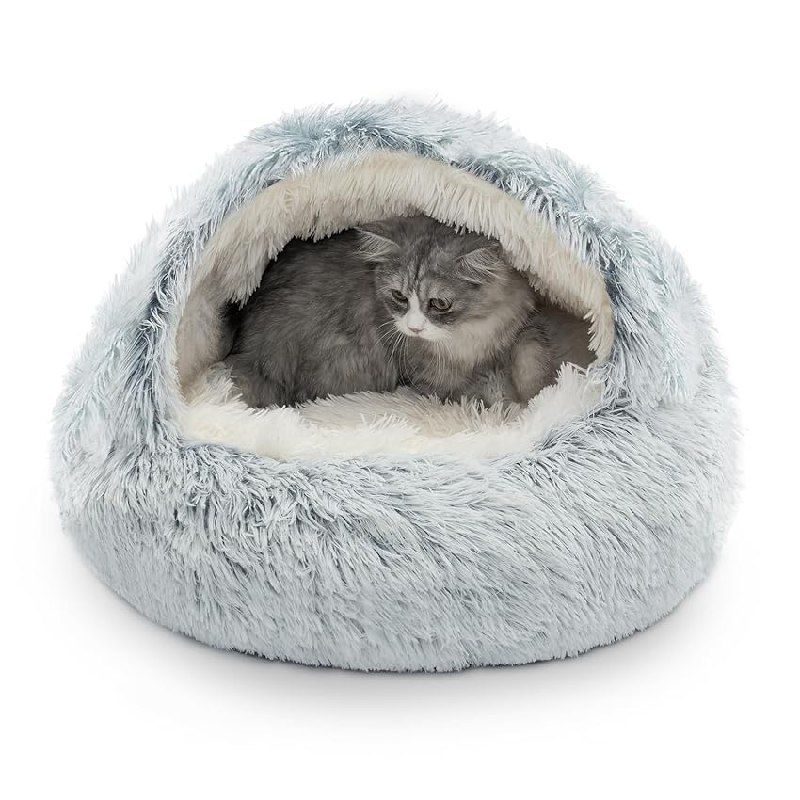 Gemütliches CATISM Katzenbett aus Plüsch, waschbar und mit extra Katzenkopfkissen. Ideal für entspannte Katzenmomente. #CATISM #Katzenbett #Haustier #Entspannung #Deutschland #Geschenk #Schnäppchen - Jetzt bei Amazon kaufen!