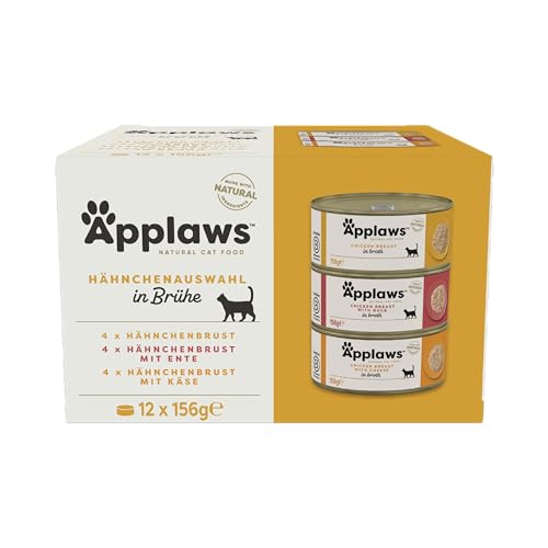 Hochwertiges Premium-Nassfutter für Katzen von Applaws in der Hühnerauswahl im praktischen Multipack. #Applaws #Katzenfutter #Hühnchen #Qualität #Weihnachten #Geschenk #Deals - Jetzt bei Amazon kaufen!