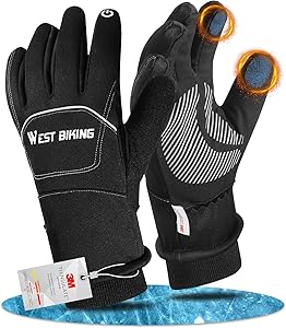 WESTGIRL Fahrradhandschuhe - Winterhandschuhe für Herren und Damen mit Thinsulate-Futter, wasserdicht und touchscreenfähig. Perfekt zum Skifahren, Snowboarden und Motorradfahren. #WESTGIRL #Fahrradhandschuhe #Winter #Thinsulate #Weihnachten #Geschenk #Rabatt - Jetzt bei Amazon kaufen!