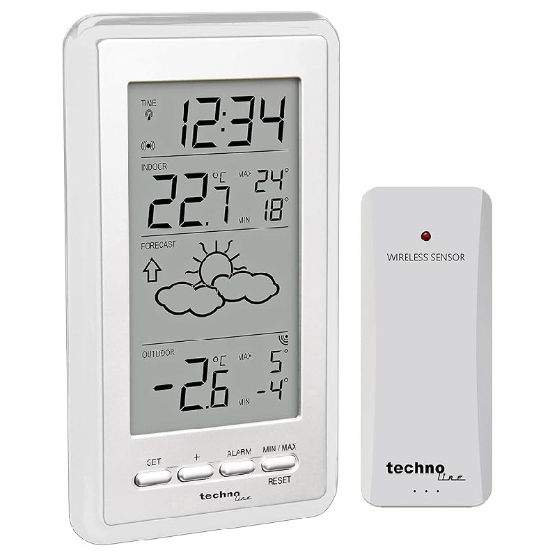 Wetterstation Technoline WS9130 in Weiß mit Wettervorhersage. Zuverlässige Prognosen für 30,71€ statt 47,99€ -36Rabatt. #Technoline #Wetterstation #Wettervorhersage #Angebot #Deutschland #Geschenk #Coupon - Jetzt bei Amazon kaufen!