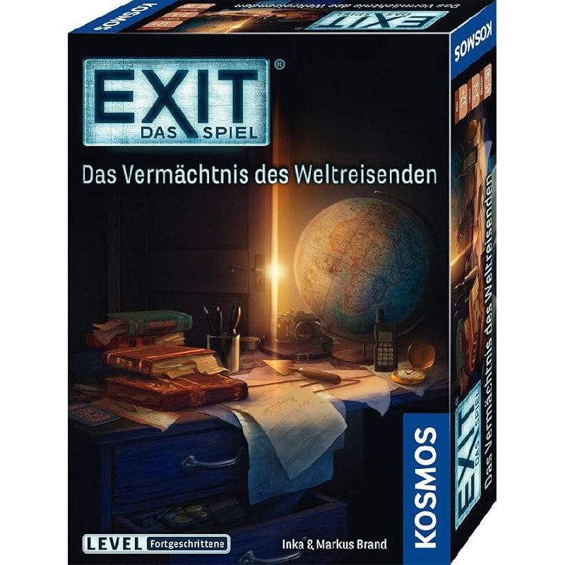 KOSMOS 682828 EXIT - Das Spiel - Das Vermächtnis des Weltreisenden. Spannendes Rätselspiel für Abenteurer. #KOSMOS #EXIT #Rätselspiel #Angebot #Deutschland #Geschenk #Coupon - Jetzt bei Amazon kaufen!