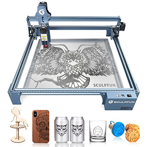 SCULPFUN S9 Laser Graviermaschine für präzise CNC-Lasergravur und -schneiden mit 90W-Effekt. Ideal für 15mm Holz mit ultrafeinem 0,06mm Punkt. #SCULPFUN #Lasergravur #Schneidemaschine #Technologie #Weihnachten #Geschenk #Preisfehler - Jetzt bei Amazon kaufen!