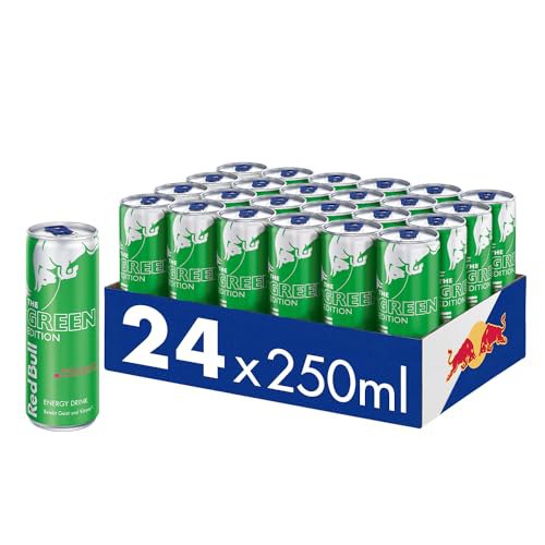 Red Bull Energy Drink Green Edition - 24 Dosen mit erfrischendem Kaktusfrucht-Geschmack. Idealer Energiekick für unterwegs. #RedBull #EnergyDrink #Kaktusfrucht #Erfrischung #Weihnachten #Geschenk #Angebot - Jetzt bei Amazon kaufen!