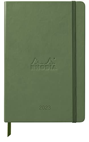 RHODIA 194128C Wochenplaner 2023 Salbei A5 160 Seiten Gitter-Terminkalender fester Einband #Rhodia #Wochenplaner #Terminkalender #Salbei #Weihnachten #Geschenk #Deals - Jetzt bei Amazon kaufen!