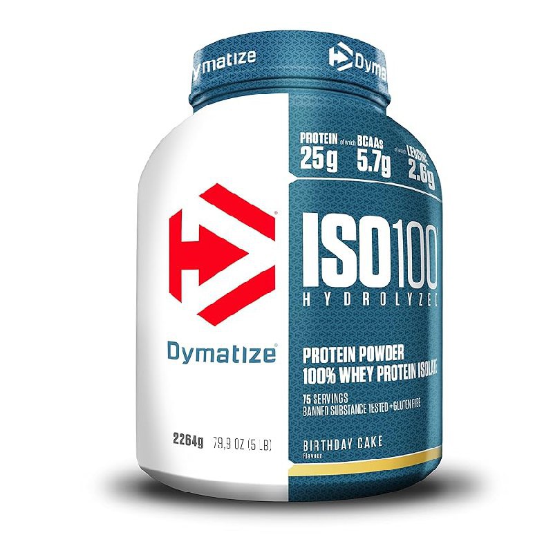 Dymatize ISO 100 Hydrolyzed Birthday Cake 2264g - Hochwertiges Whey-Protein-Isolat Pulver. Schnell verfügbares Protein für effektiven Muskelaufbau. #Dymatize #WheyProtein #Isolat #Fitwerden #Weihnachten #Geschenk #Angebot - Jetzt bei Amazon kaufen!