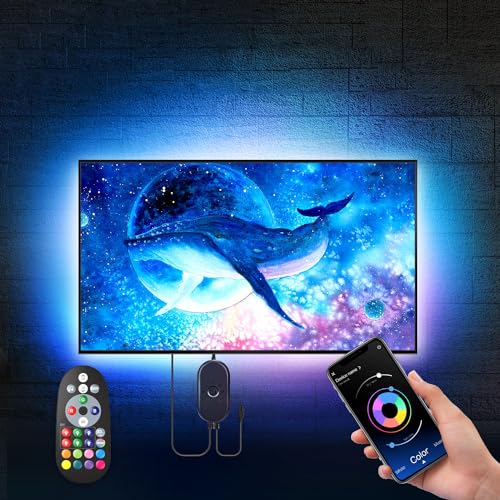 LED TV Hintergrundbeleuchtung für 75-85 Zoll TVs. Energieeffizient und einfach anzubringen. #LED #Hintergrundbeleuchtung #Fernseher #Angebot #Weihnachten #Geschenk #Deals - Jetzt bei Amazon kaufen!