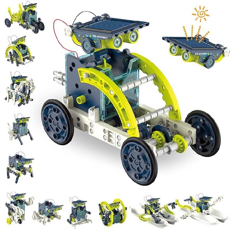 Entdecke die Welt der Solarenergie mit dem ACELIFE STEM Solar Roboter Kit! 12-in-1 DIY Bauspielzeug für experimentierfreudige Kinder. #ACELIFE #STEM #Solarenergie #DIY #Deutschland #Geschenk #Deals - Jetzt bei Amazon kaufen!