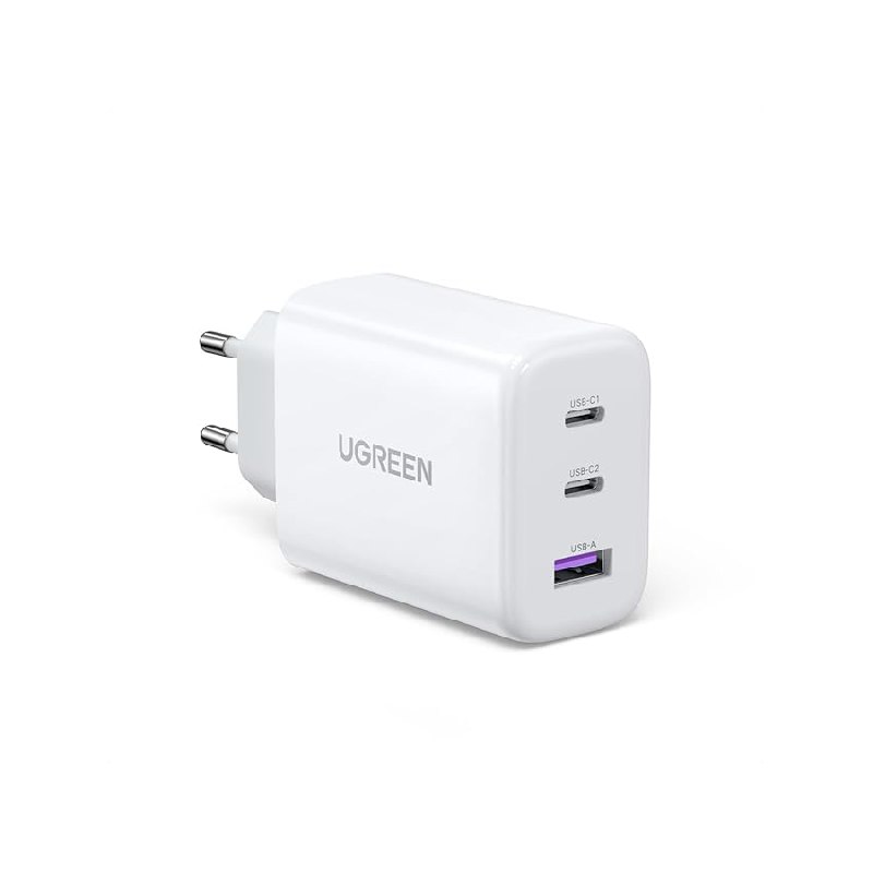 Leistungsstarkes UGREEN USB-C Ladegerät mit 65W für schnelles Laden von bis zu 3 Geräten gleichzeitig. #UGREEN #USBCLadegerät #Schnellladen #Technologie #Deutschland #Geschenk #Angebot - Jetzt bei Amazon kaufen!