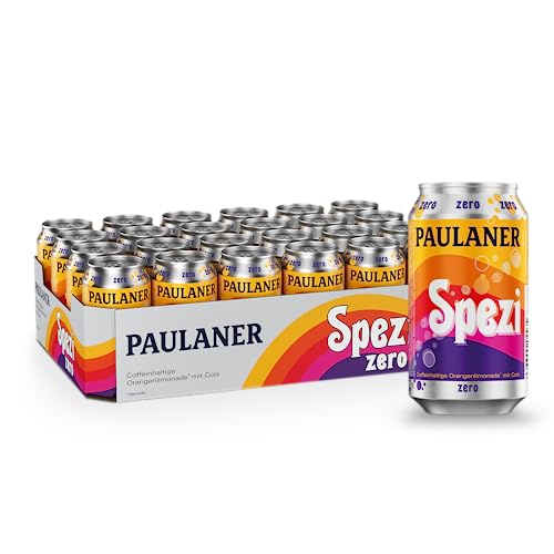 Paulaner Spezi Zero - Erfrischungsgetränk mit Cola & Orange ohne Zucker EINWEG 24x0,33l. #Paulaner #Spezi #Erfrischungsgetränk #Angebot #Weihnachten #Geschenk #Rabatt - Jetzt bei Amazon kaufen!