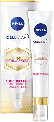 NIVEA Cellular Luminous 630 Anti-Pigmentflecken Augenpflege 15 ml - Bekämpft Augenringe mit Hyaluron und Koffein. #NIVEA #Augenpflege #Anti-Age #Feuchtigkeit #Weihnachten #Geschenk #Deals - Jetzt bei Amazon kaufen!