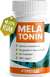 Bioaktives Melatonin, 365 Tabletten, hochdosiert, laborgeprüft, vegan. Ideal für 24 Monate. #Melatonin #Nahrungsergänzung #MadeinGermany #Schlafhilfe #Deutschland #Geschenk #Deals - Jetzt bei Amazon kaufen!