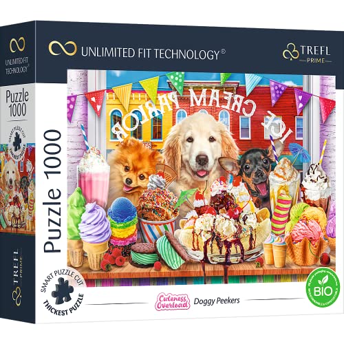 Trefl 10699 Puzzle mit 1000 Elementen aus Bio-Pappe, süßes Bild von Hunden und Süßigkeiten, für Erwachsene und Kinder ab 12 Jahren. #Trefl #Puzzle #Hunde #Entertainment #Weihnachten #Geschenk #Preisfehler - Jetzt bei Amazon kaufen!