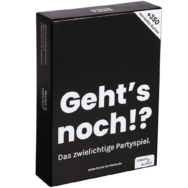 Witziges Partyspiel mit 380 Karten für mehr Spaß und Spannung. Großartige Unterhaltung für jede Party! #Spiele #Kartenspiele #Partyspiel #Angebot #Deutschland #Geschenk #Preisfehler - Jetzt bei Amazon kaufen!