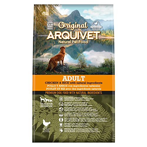 Trockenfutter für ausgewachsene Hunde, Huhn und Reis, alle Rassen, 3 kg, natürliche Inhaltsstoffe. #ARQUIVET #Hundefutter #Trockenfutter #Hundeliebe #Weihnachten #Geschenk #Deals - Jetzt bei Amazon kaufen!