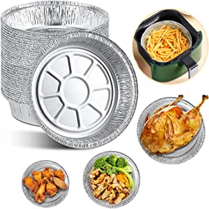 Irishom Airfryer Aluminiumfolie Pfannen sind perfekt für die Heißluftfritteuse oder den Ofen. Einwegbehälter für leckere Ergebnisse. #Irishom #Airfryer #Aluminiumfolie #Praktisch #Deutschland #Geschenk #Angebot - Jetzt bei Amazon kaufen!